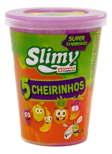 Slimy Slime Com Cheirinho De Frutas