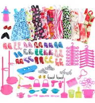 Comprar Vestidos Para Barbies Accesorios Zapatos Juguetes Para Niñas