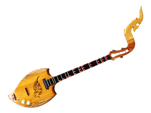 Isarn Pin118 Guitarra Electrica Acustica 3 Cuerda Lao