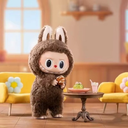 Pelúcia Labubu Lafufu Médio Popmart Boneco Lançamento 2025