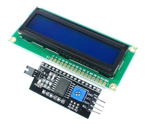 Pantalla Display Lcd 16x2 Con Modulo Interfaz I2c Arduino