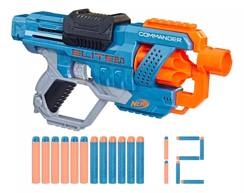 Nerf Elite 2.0 Lançador Trio TD-3 6 Arminha Dardos Espuma - Hasbro