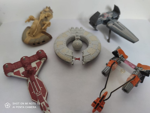 Star Wars Micromachines 1/166 Hasbro Loose Naves Metal