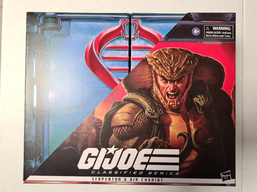Gi Joe Classified Series Serpentor, Exclusivo, En Mano (Usado)