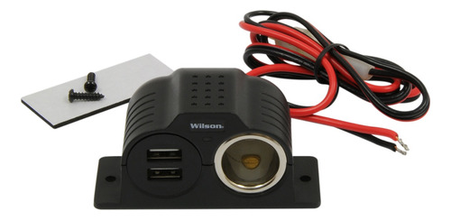 Tomacorriente De 12v Con 2 Puertos Usb Wilson  30512v2usb