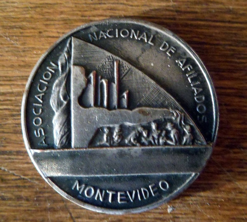 Medalla Inauguracion Edificio Propio Anda 1944 3 Cms.