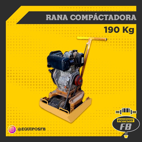 Imagen 2 de 6 de Alquiler De Ranas Compactadoras Equipos Fb