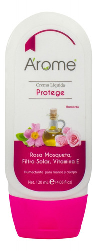 Arome Crema Rosa Mosqueta 120ml - mL a $56