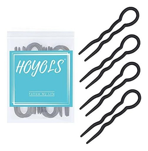 Horquillas - Hoyols 12 Pcs 3.5 Inch French Style Hair Pins, 