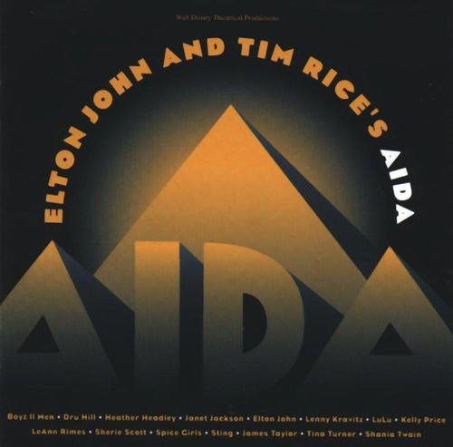 Cd Elton John Tim Rice Aida 1a. Ed. Br 1999 Raro 