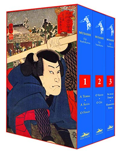 Libro Musashi Box 3 Volumes De Eiji Yoshikawa Estacao Liberd