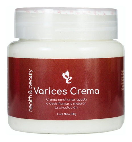  Crema Para Varices Emolit Con Castaño De Indias Y Hamamelis Tipo de envase Tarro