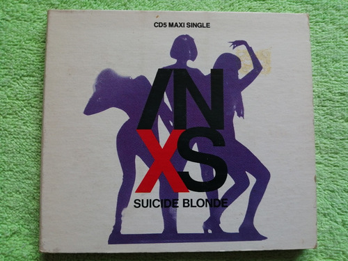 Eam Cd Maxi Single Inxs Suicide Blonde 1990 Edicion Amercana