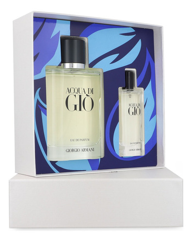 Set Giorgio Armani Acqua Di Gio 100ml Edp 2pz