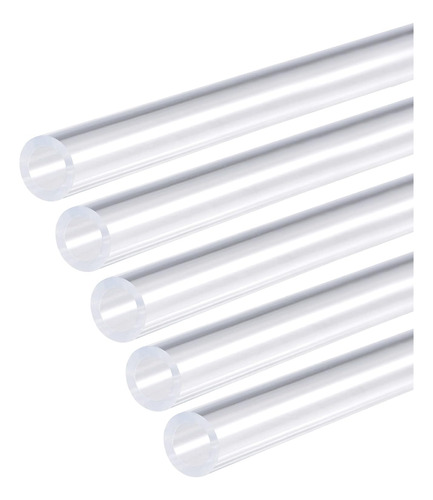 Dmiotech 10pcs 5/16  X 1/2  X 6  Tubo De Plástico Rígido De 