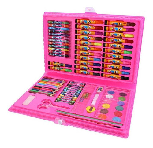 Imagen 2 de 5 de Valija Set De Dibujo Pintura Arte Utiles Colour Studio 86 Ps
