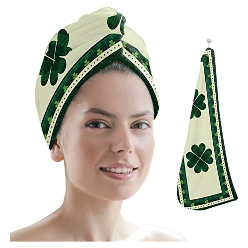 Toalla De Microfibra Para El Cabello, Gorro Absorbente Para 