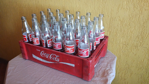 Hermoso Cajón 24 Botellas Coca Cola 350ml Excelente Estado