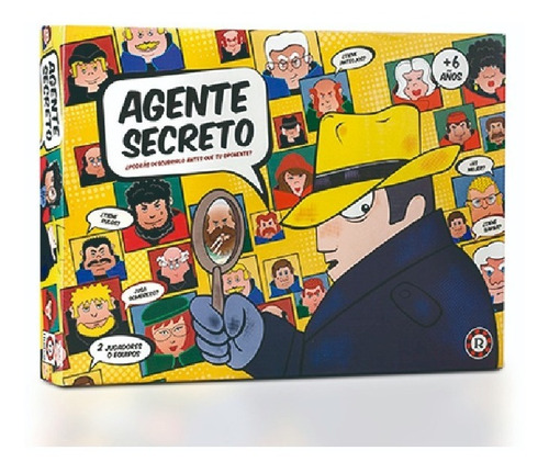 Agente Secreto Ruibal Juego De Mesa 7135 Para Niño Adivina C