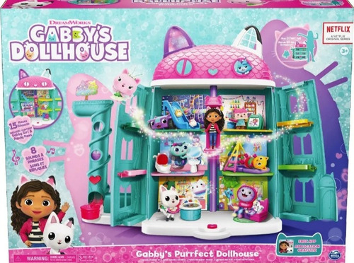 Gabby's Dollhouse Casa De Muñecas Set De Juego 56cm 18msi