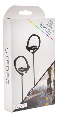 Auriculares Manos Libre Igoodlo Ig-3524