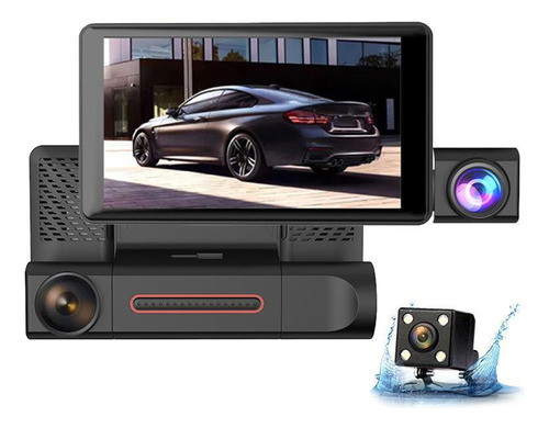 Cámara Dash Camera 4 Grabadora Trasera Y Frontal Y Cámara In