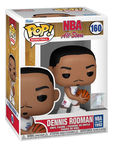 Nba All Stars 1992 Funko Pop! Dennis Rodman