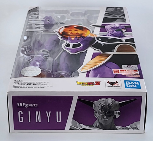 Capitan Ginyu Sh Figuarts Dam Nva Sellada Fuerzas Especiales (Usado)