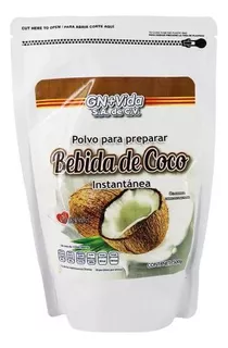 Coco En Polvo Para Preparar Bebida Organico Gn+vida 500g