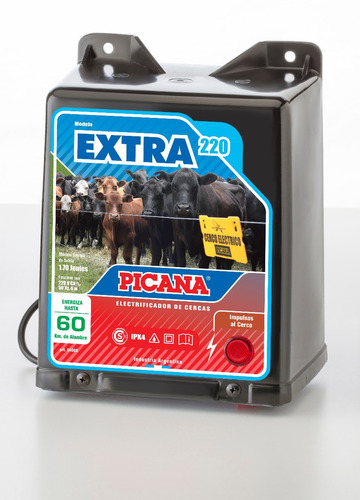 Electrificador Picana® Extra 220 - 220 V./ 60 Km Para Ganado