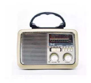 Radio Retro Recargable Am / Fm / Sw / Usb / Tf - R-045bt