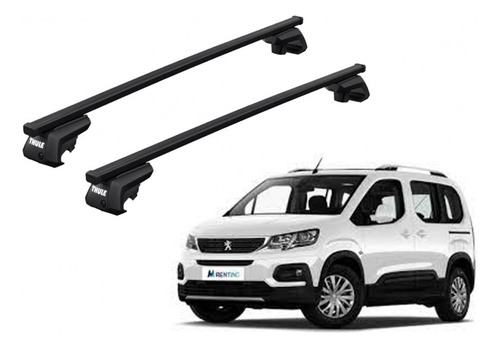 Barras Thule Peugeot Rifter 19- Re / Squarebar Evo