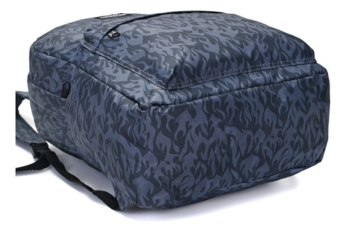 Mochila Escolar Goodpack 17 Espalda Llamas Adolescente 13578 Color Gris