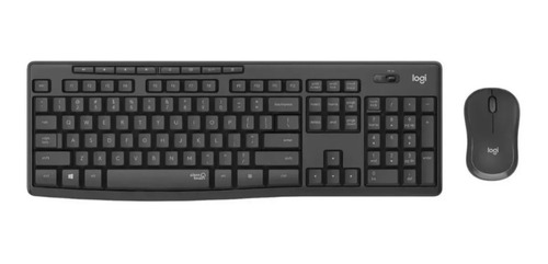 Kit Teclado E Mouse S/fio Logitech Mk295 Silent Touch Abnt2