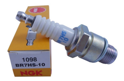 Vela Br7hs-10 Para Motor De Popa Mercury 15/25 Ngk Unidade