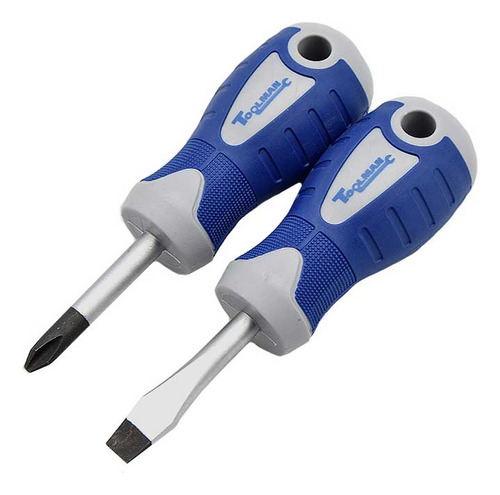 Juego De Desarmadores Magnetizadas Toolman T 9500-06c 6pzas