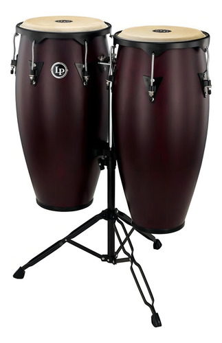 Congas Lp Lp647ny-dw City Series 11 Y 12 Vino Con Atril Msi