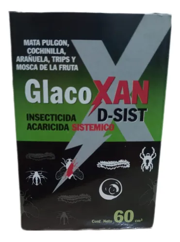Insecticida Glacoxan D-sist X 60cc X 2 Unidades