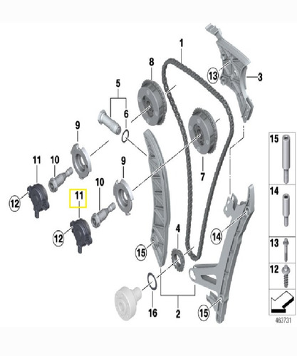 Selenoide Actuador Bmw 320 328 420 428 520 X3 X5 Z4 11-18