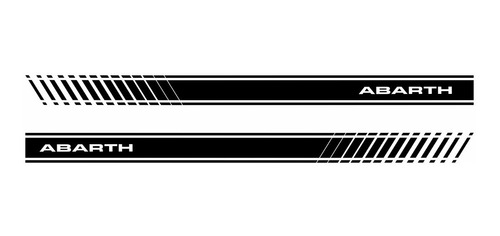 Adesivo Emblema Faixa Lateral Fiat Stilo Abarth Stilo28