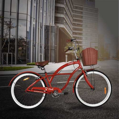 Imagen 9 de 9 de Bicicleta Urbana Aluminio Monk Crusier Rodada 26