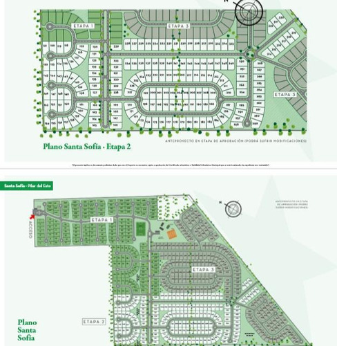 Imagen 3 de 4 de Excelente Lote En El Barrio Santa Sofia De 508m2.