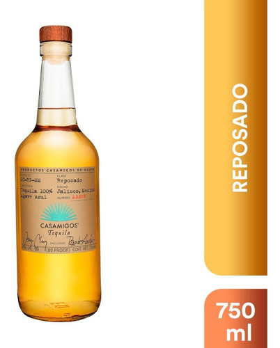 Tequila Casamigos Reposado 750 Ml