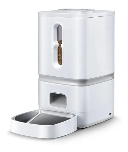 Dispensador Automatico Plato Alimento Mascota Perro Gato