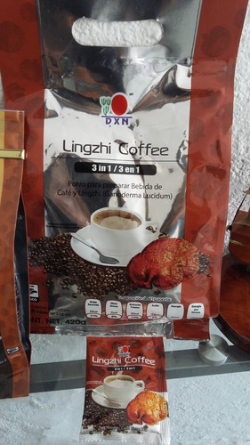 Café Lingzhi Dxn 3 En 1  Con Ganoderma Y Crema - Saludable