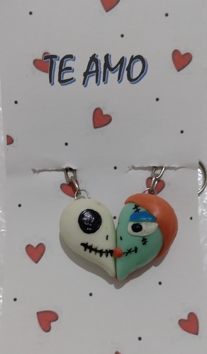 Aguacate, Varios Mod - Dúo Collar O Llavero (porcelana Fría)