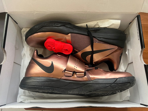 Nike Kd 4 Christmas. Como Nuevos, Solo Una Puesta En Duela. (Usado)