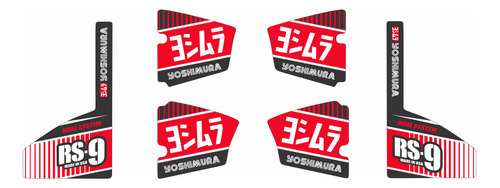 Adsivo Réplica Cano Rs9 Yoshimura Crf 250r450r 2017-2020