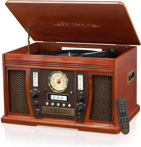 Victrola Tocadiscos Con Bluetooth Control Remoto Mod760