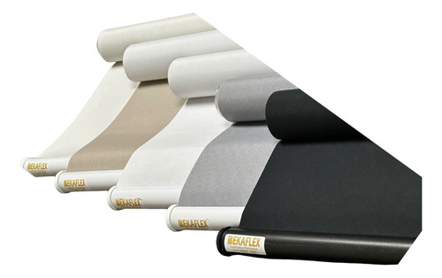 Cortina Rolo Blackout 0% Quartos-salas 1,60 L X 1,30 A Cor Bege